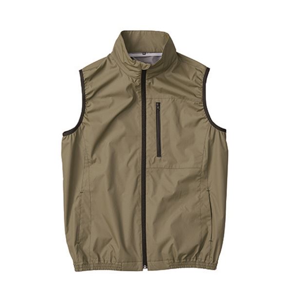 KU92140 空調服 R ポリエステル製 遮熱 タチエリ ベスト 服のみ カーキグリーン LL [21]