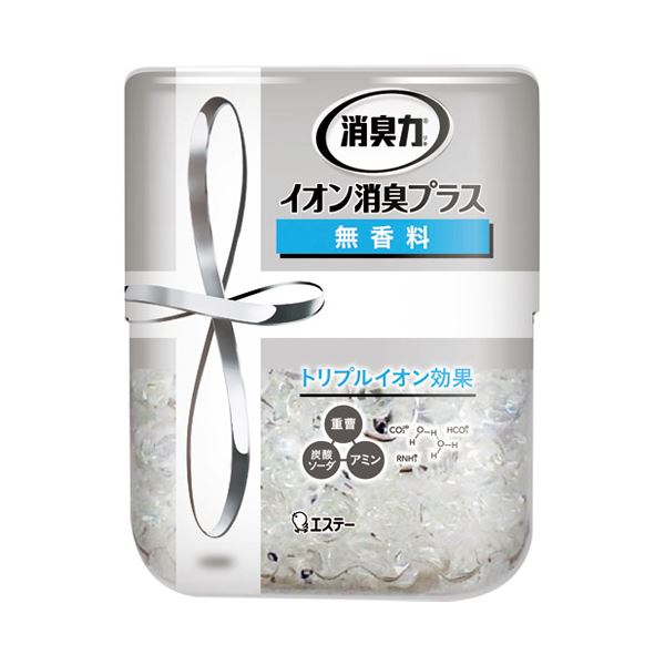 (まとめ）エステー 消臭力クリアビーズ 本体 無香料 320g【×10セット】 [21]