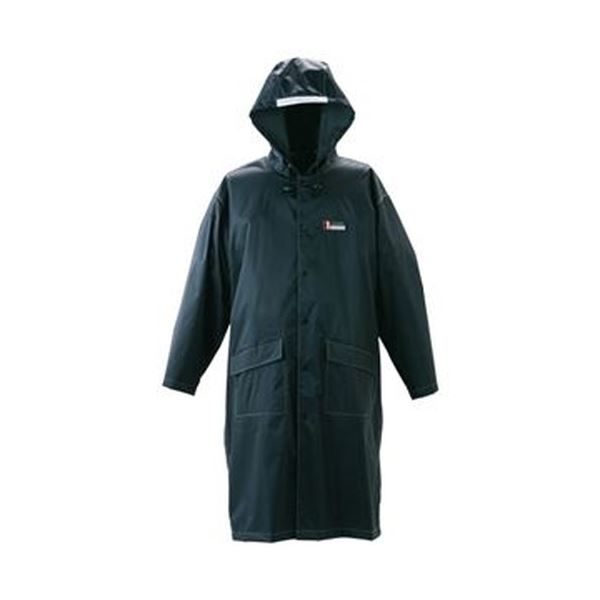 （まとめ）川西工業 防水レインパーカー ブラックフリーサイズ #3535 1着【&times;5セット】[21]｜家具・インテリア雑貨　カグール