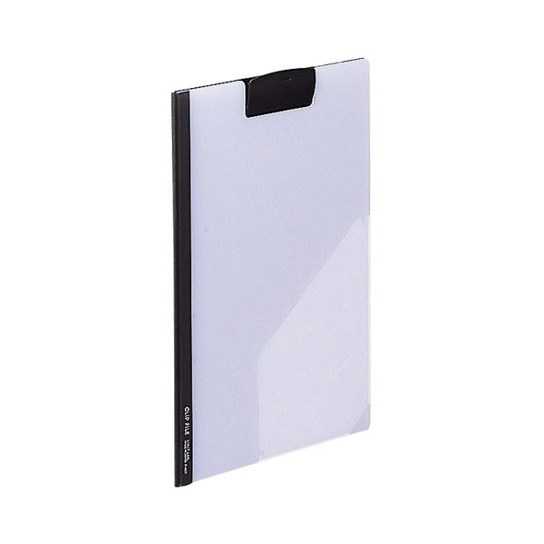 リヒトラブ ゼムクリップ整理保存用具 片面澄み切った印字機 A4 黒 F-447 1書き割り(10冊)[21]