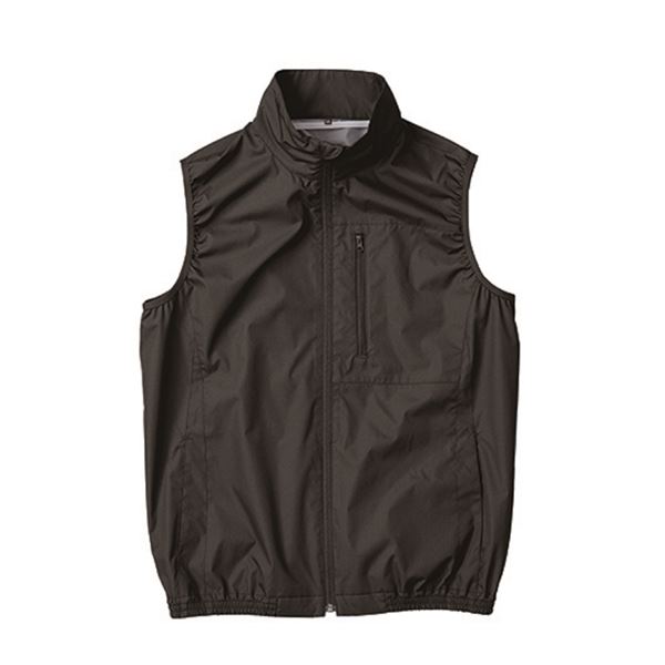 KU92140 空調服 R ポリエステル製 遮熱 タチエリ ベスト 服のみ ブラック 3L [21]