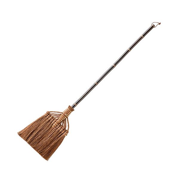 奈落の底加工 BroomCraft 棕櫚鬼毛箒(シュロおにげほうき) 11玉 長柄 SY-008[21]