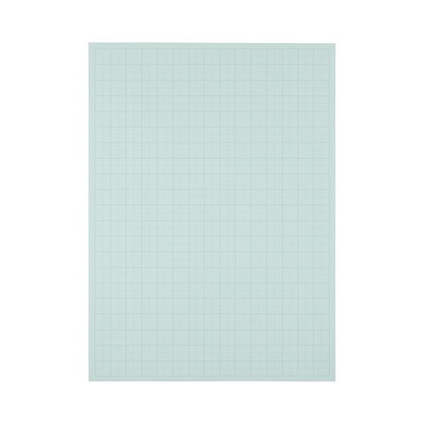 (まとめ) TANOSEE 書きうつす紙（プルタイプ） 本体 788×1085粍 50粍方眼 青色 1入れもの（20枚）  【×10仕掛ける】[21]