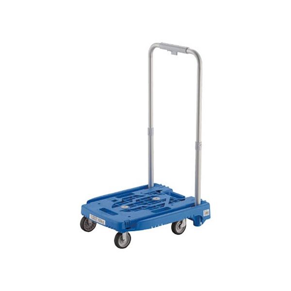 TRUSCO アイドルキャリー weego 省音G車輪 ブルー WP-2G-B 1台 完成品[21]
