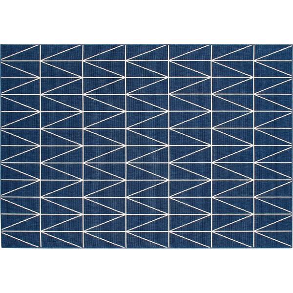 ラグマット/絨毯 【約200×250cm ネイビー】 ホットカーペット対応 ベルギー製 『ウィルトン ネオ』 プレーベル 20412/NVY【代引不可】 [21]