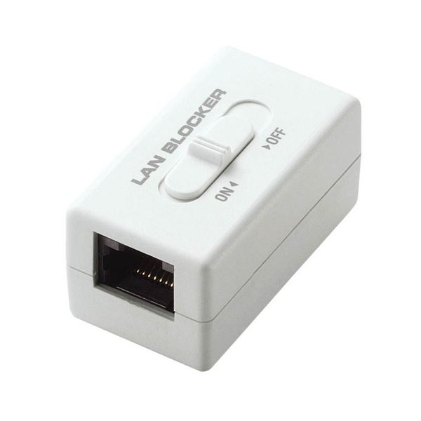 エレコム RJ-45中次ぎ繋ぎ 10/100BASE-TX相応う LD-DATABLOCK01 1個 【×10書き割り】[21]