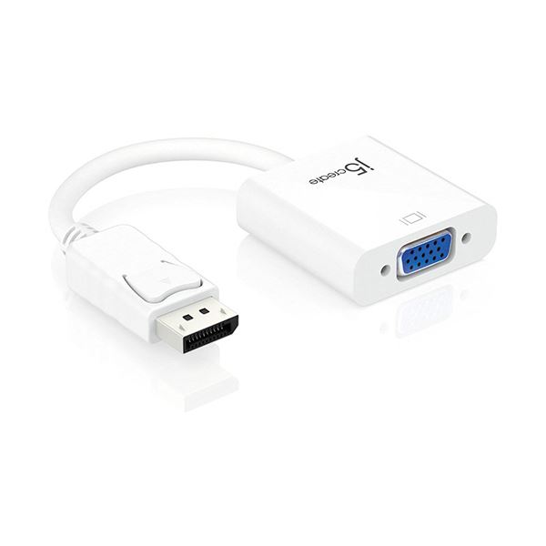 (まとめ) j5 CreateDisplayPort VGA adapter JDA114 1個 【×10セット】[21]