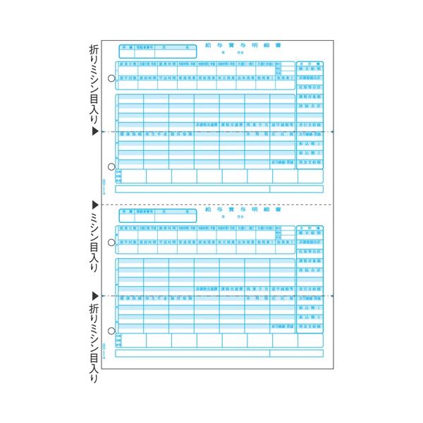 ヒサゴ 給与賞与明細書 A4タテ 2面GB2102 1箱 500枚 21 最大60％オフ！