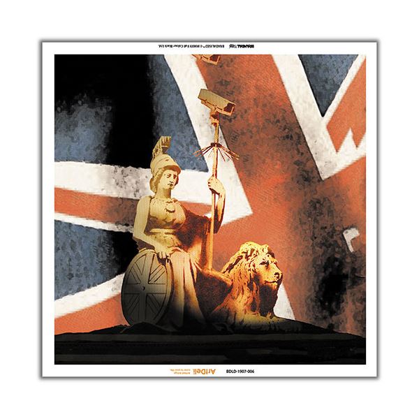 Digital Oasis Visual Sonic アートパネルBluetoothスピーカー Banksy BDLD-1907-006[21]
