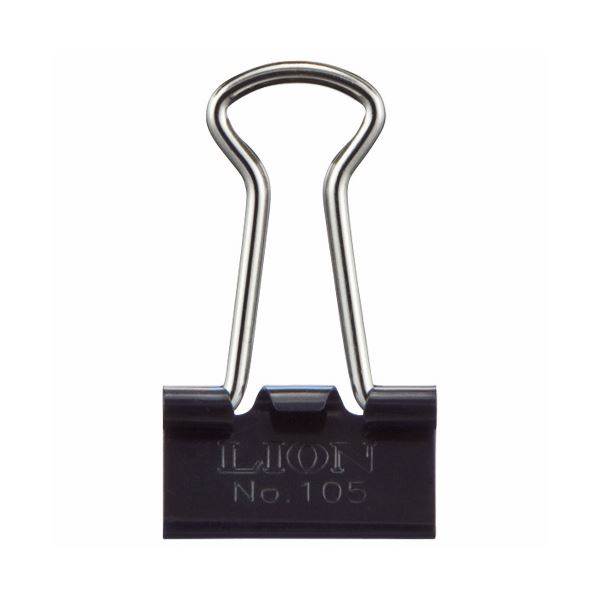 (まとめ) 百獣の王事務器 整理保存用具ゼムクリップ 豆口幅13粍 No.105 1箱（10個）  【×50仕掛ける】[21]