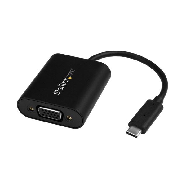 StarTechUSB-C-VGA取り替えっこアダプター 発表・流行り物うつり変わり取り替えっこ CDP2VGASA 1個[21]