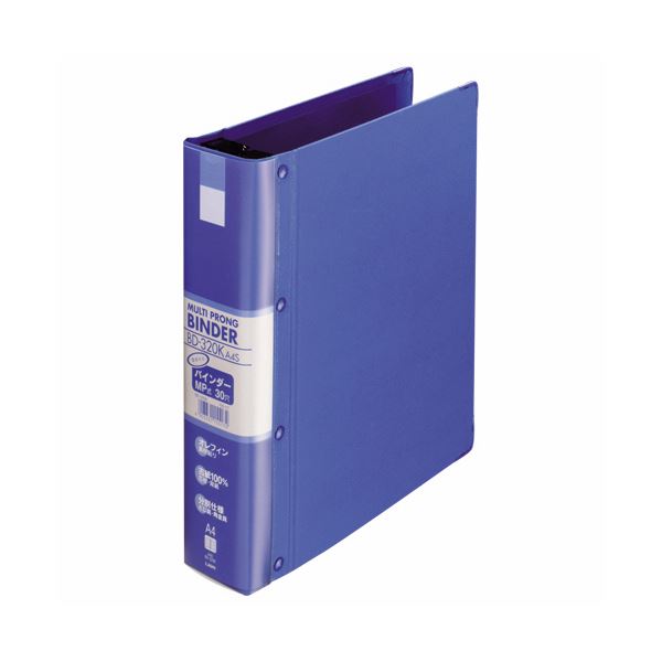 百獣の王事務器 整理保存用具（MP式）A4タテ 30穴 500枚封じこめる BD-320K 1冊 【×10書き割り】[21]