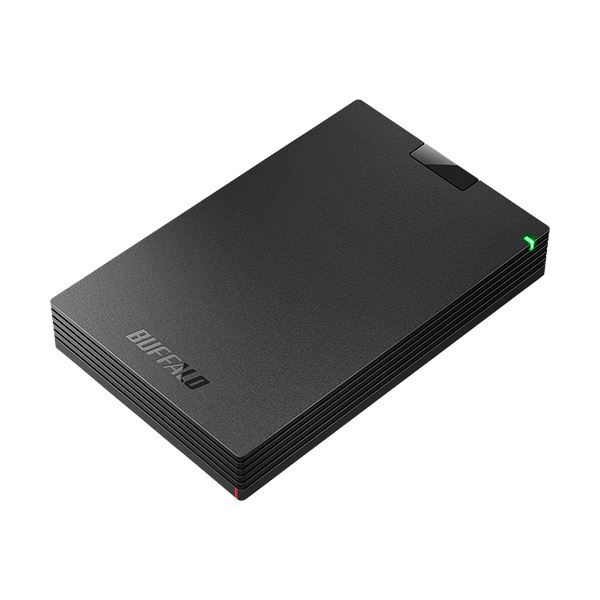 バッファロー MiniStationUSB3.1(Gen.1)対応 ポータブルHDD 2TB ブラック HD-PCG2.0U3-GBA 1台[21]