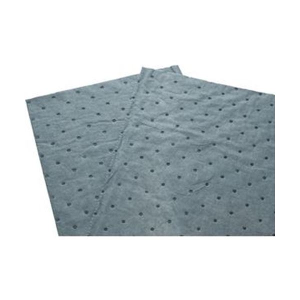 （まとめ）TRUSCO 水油吸着材エコノミータイプ 400×500×2mm TOWEP-4050-10P 1袋（10枚）【×10セット】[21]