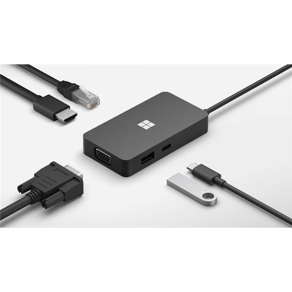 Microsoft（マイクロソフト） USB-C Travel Hub トラベルアダプター JapaneseBlack Japan 1 License Japan Only SWV-00006 [21]