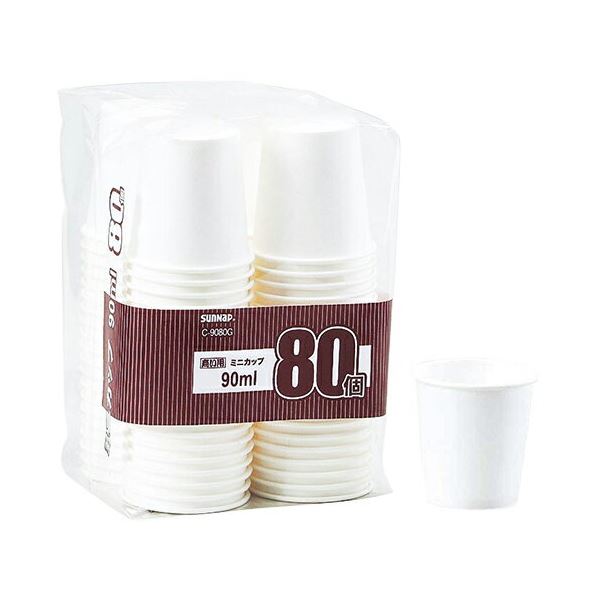 〔まとめ〕 紙水呑み 使い捨て水呑み 90ml 80個入 50個書き割り ミニ優勝杯 御勤め用 アウトドア 出来事 寄り合い 話し合い 事務室 [21]