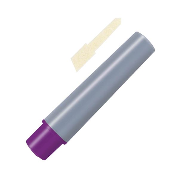 (まとめ) ゼブラ 油性目じるし ハイマッキーケア つめ替え用インキ薬莢書き割り 紫 インキ+太字替芯各1本 RYYT5-PU 1書き割り  【×100書き割り】[21]