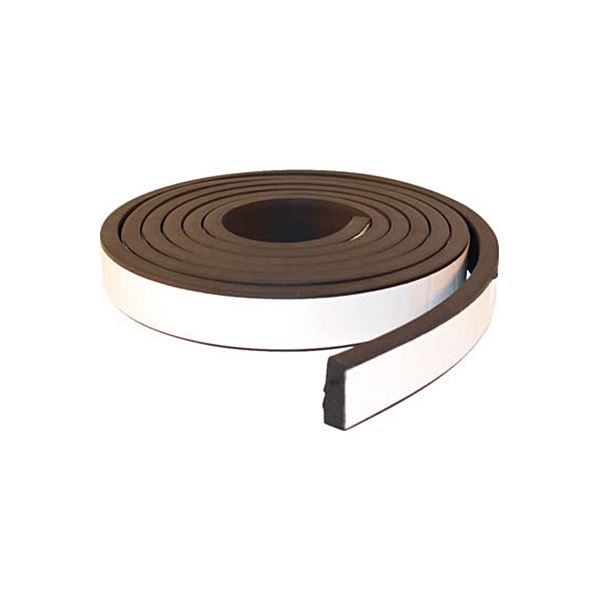 TRUSCO EPDM高機能スキマテープ シャッター用 50mm×3.5m×20mm TSKM-3552 1巻[21]