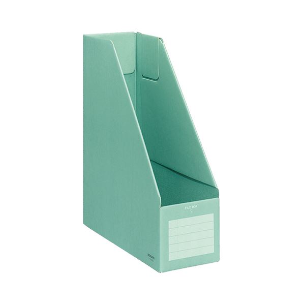 (まとめ) コクヨ 整理保存用具ボックス席S A4タテ 背幅102粍 緑 フ-E450G 1冊  【×30書き割り】[21]