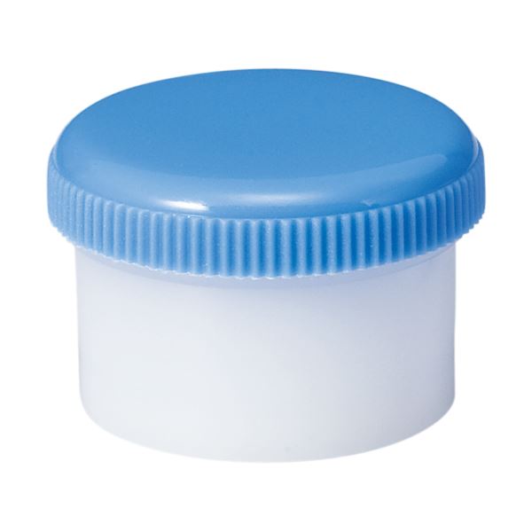 （まとめ）診療化成 SK軟膏容器 B型 6ml スカイブルー 207815 1セット（200個） 【×3セット】[21]