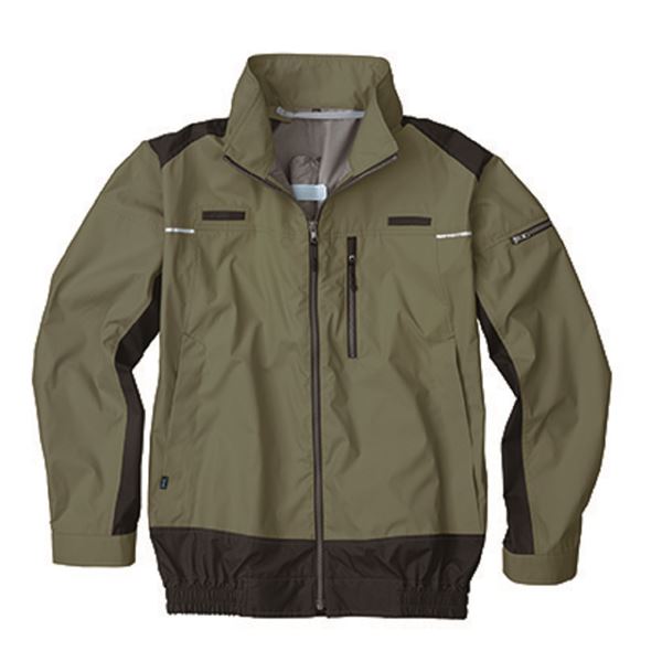 KU92110 空調設備服 R ポリエステル製 遮熱盛りだくさん馬具操作手順 服のみ カーキ緑であること M [21]