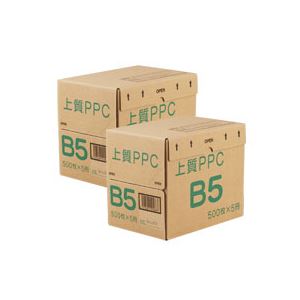 （まとめ）御前上等PPC質問用紙 NY B5 1仕掛ける(5000枚:2500枚×2箱) 【×2仕掛ける】[21]