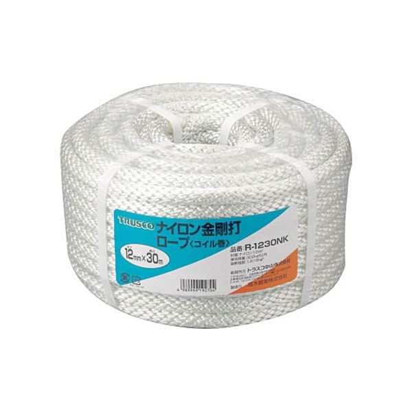 TRUSCO ナイロン金剛石打索条 12mm×30m 捲線巻 R-1230NK 1巻[21]