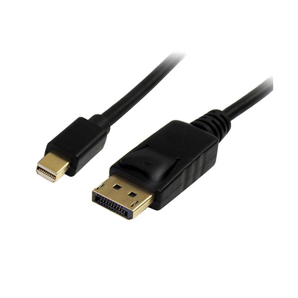 (まとめ) StarTech MiniDisplayPort-DisplayPort 1.2 取り替えっこ有線テレビ 2m MDP2DPMM2M 1本 【×10書き割り】[21]