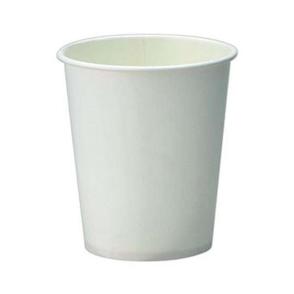 （まとめ）TANOSEE 紙コップ ホワイト205ml（7オンス）1パック（80個）【×20セット】[21]