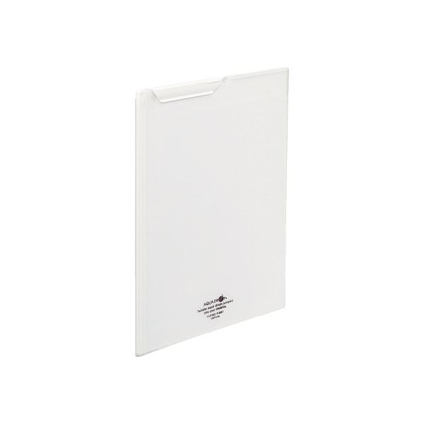(まとめ）LIHITLAB ゼムクリップ整理保存用具A4 乳白 F-5067-1【×10書き割り】 [21]