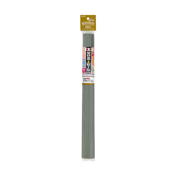 （まとめ）ELPA 足せるショッピングセンター 床用0号40糎 磁気テープ付 薄墨色 PSM-U040P3（GY）1風呂敷き包み（3本）【×5仕掛ける】[21]