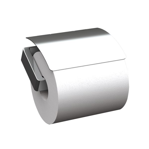 ペーパーホルダー/建築金物 【R1905】 カッター：研磨 逆勝手に付け替え可 〔業務用 建材 トイレ器具〕[21]