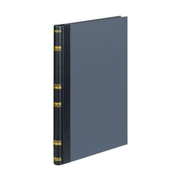 （まとめ）コクヨ 留め書き かばい立て帳 B5 30行200頁 チ-206 1冊【×5書き割り】[21]