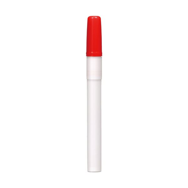 （まとめ）寺西化学 ノック式油性マーカー マジックノック 細字 専用カートリッジ 赤 MHJKH-T2 1パック（2本） 【×30セット】[21]
