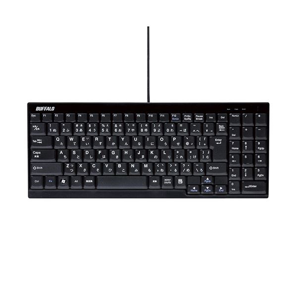 （まとめ）緩衝装置置き目 USB繋ぎ合わせる有線か細い鍵盤 黒いこと BSKBU14BK 1台【×2仕掛ける】[21]