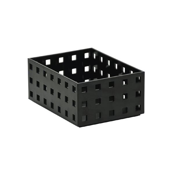 (まとめ) セキセイ シスブロック 小 ブラックSBK-9001BK 1個 【×30セット】[21]