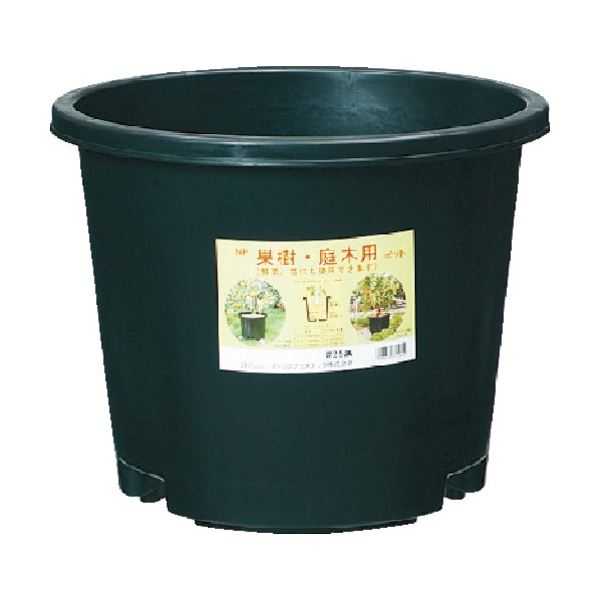 (まとめ) DIC可塑性物質 NPポット #25(25L) 黒 NPP-25-BK 1個 【×5仕掛ける】[21]