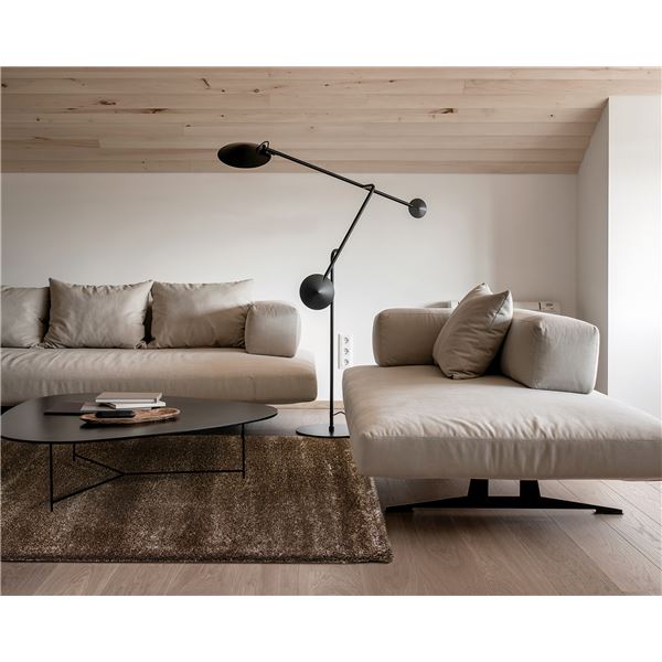 防炎 ラグマット/絨毯 【約133×195cm ブラウン】 ホットカーペット対応 ウィルトン アーバン プレーベル 8001/BR【代引不可】 [21]