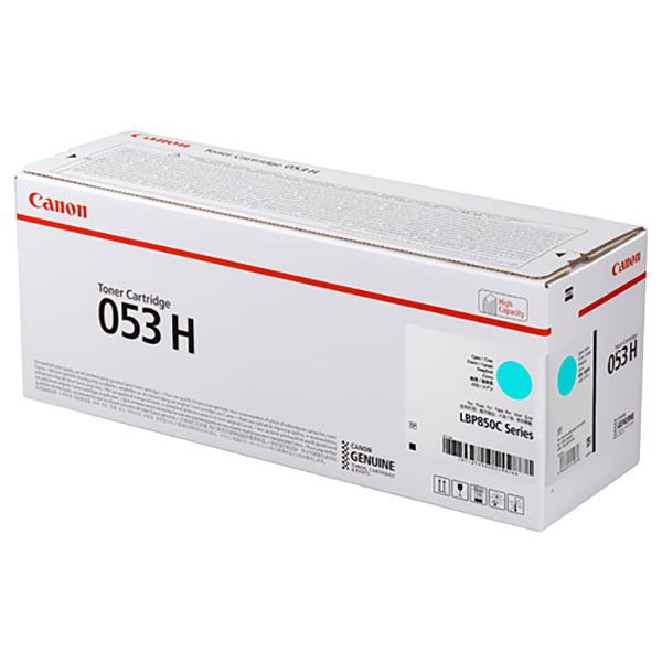 （まとめ）【完全無欠品】CANON 2195C001 トナーカートリッジ053Hシアン【×5書き割り】[21]