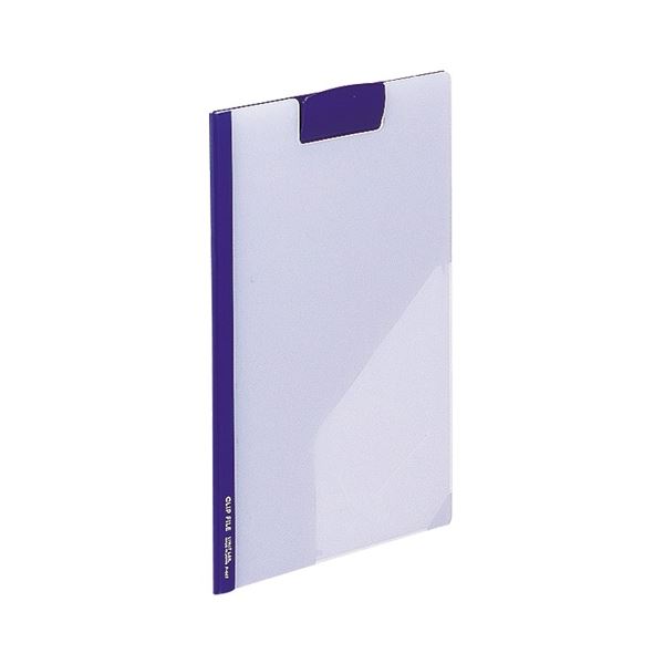 リヒトラブ ゼムクリップ整理保存用具 片面澄み切った印字機 A4 藍 F-447 1書き割り(10冊)[21]