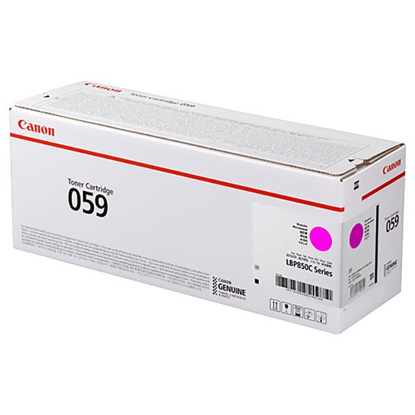 （まとめ）【完全無欠品】CANON 3621C001 トナーカートリッジ059マゼンタ【×5書き割り】[21]