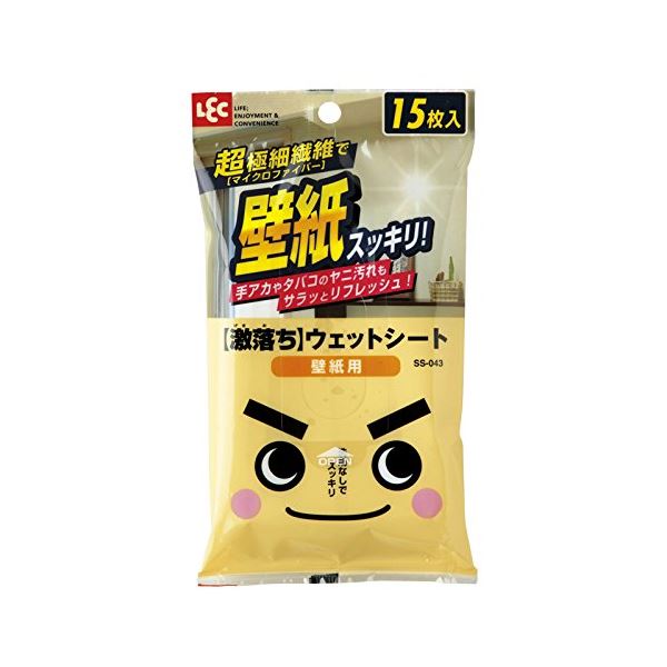 (まとめ) 情の籠もった居敷き/洗い濯ぎ装置 【激挙げ句のはて居敷き 壁紙用】 15枚 2度拭きいらず 【60個書き割り】[21]