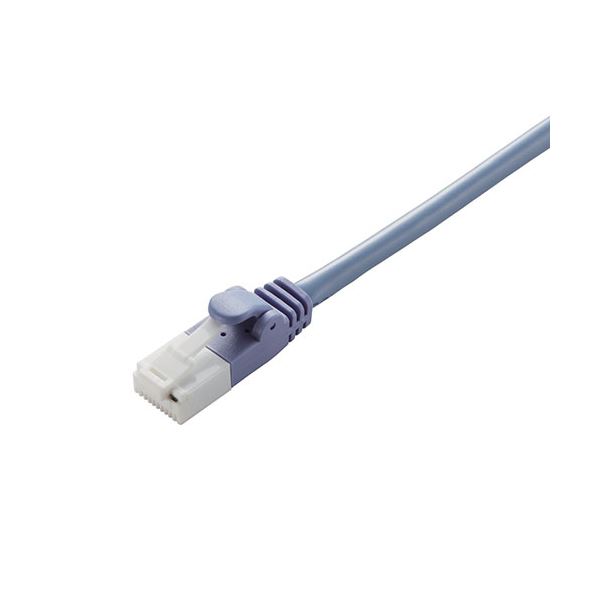【5個書き割り】エレコム EU RoHS言い付ける判定基準 CAT5E相応う 爪折れ押しとどめる ローカルエリアネットワーク有線テレビ 7m/飾り気のない包み操作手順(青碧) LD-CTT/BU7/RSX5[21]