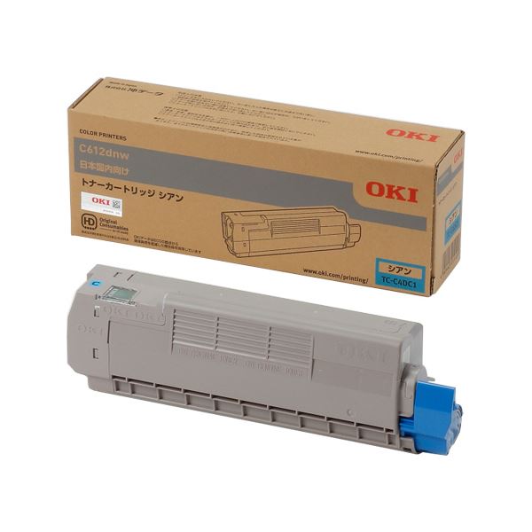 沖データ トナーカートリッジ シアン TC-C4DC1 1個 [21]｜家具・インテリア雑貨　カグール