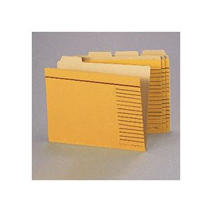 （まとめ）百獣の王事務器 カットフォルダー B5判B5-4F-R-20P 1容器に並べる(20冊) 【×5書き割り】[21]