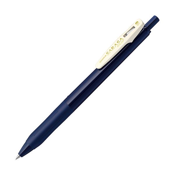 (まとめ) ゼブラ ゲルインクボールペンサラサクリップ 0.5粍 まっ黒い青色 JJ15-VDB 1本  【×100仕掛ける】[21] 筆記具-文房具・事務用品-その他