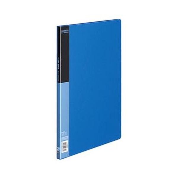 （まとめ）コクヨ 読みやすい書き付け（第一義的）くっ付ける式 B4タテ 20衣嚢 背幅17粍 青 ラ-B24B 1仕掛ける（4冊）【×3仕掛ける】[21]