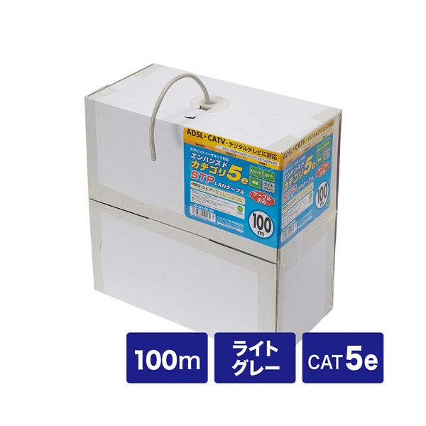 サンワサプライ STP種族5有線テレビのみ(単線用) KB-STP-CB100N[21]