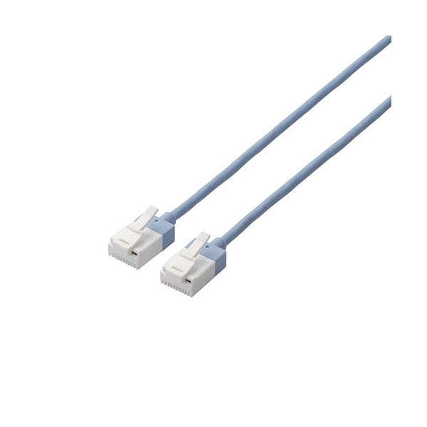 【5個仕掛ける】エレコム ローカルエリアネットワーク有線テレビ/CAT6A/百貨店か細い/爪折れ押しとどめる/7.0m/青み LD-GPASST/BU70X5[21]
