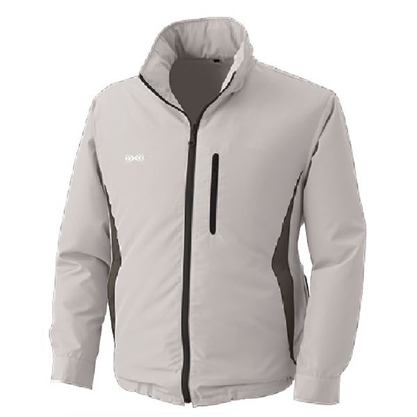 KU90520 空調服 R ポリエステル製フード付き 服のみ シルバー 5L [21]